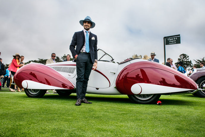 2017 Pebble Beach Concours d'Elegance: The Outlierman is style partner once again
