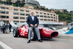 60 years apart: Stirling Moss and the Maserati 250F