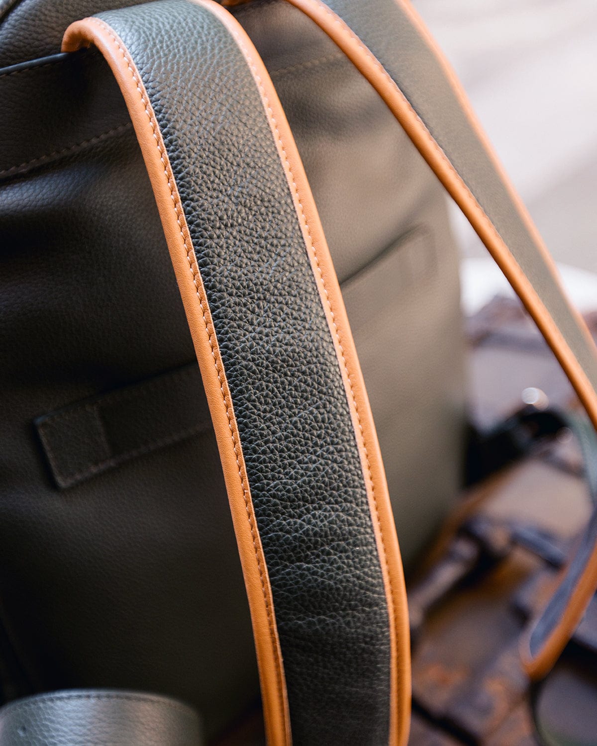 british leather backpack Globetrotter - Full-grain Leather Backpack