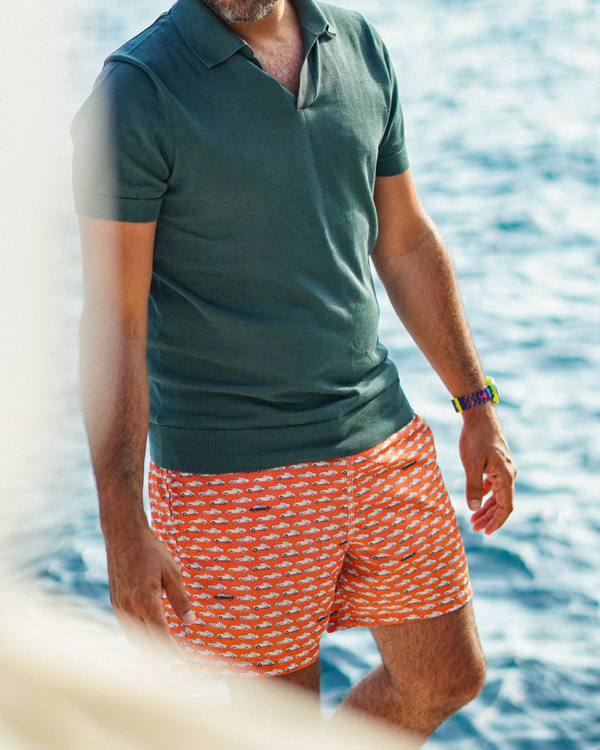 POSH Men's Swim Shorts Orange