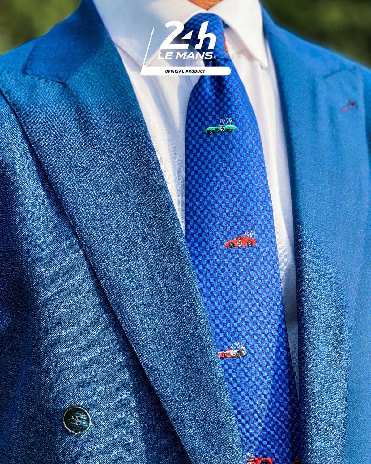 Centenary  24 Hours of Le Mans - Silk Tie - Blue/Red – THE OUTLIERMAN