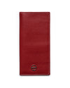 THE OUTLIERMAN wallets GLOBETROTTER - Full-grain Leather Long Wallet - Red