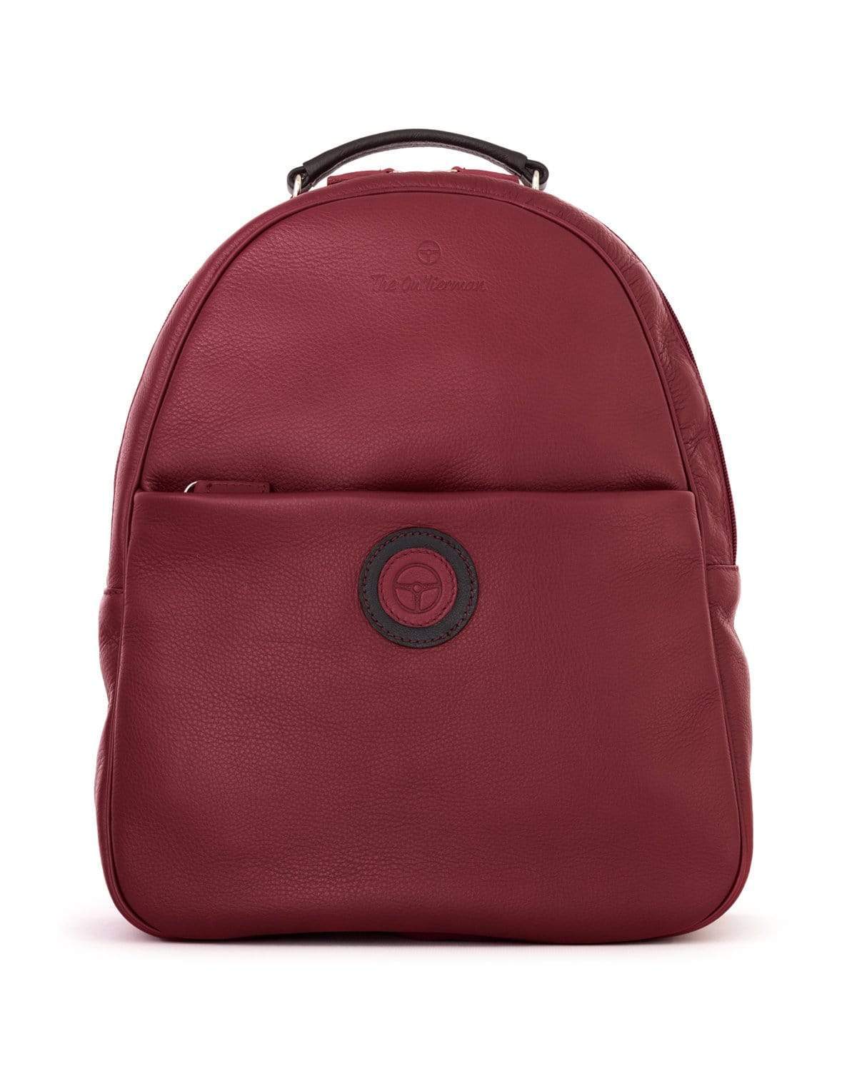 allintitel:red leather backpack mens Globetrotter - Full-grain Leather Backpack