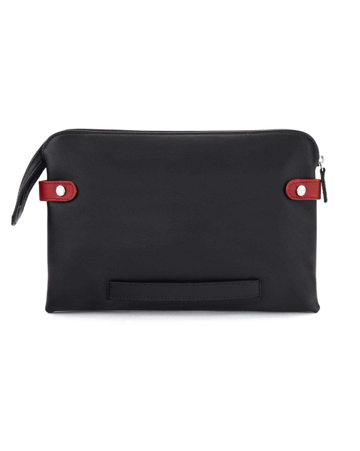 Globetrotter - Full-grain Leather Document Case - Black/Red – THE ...