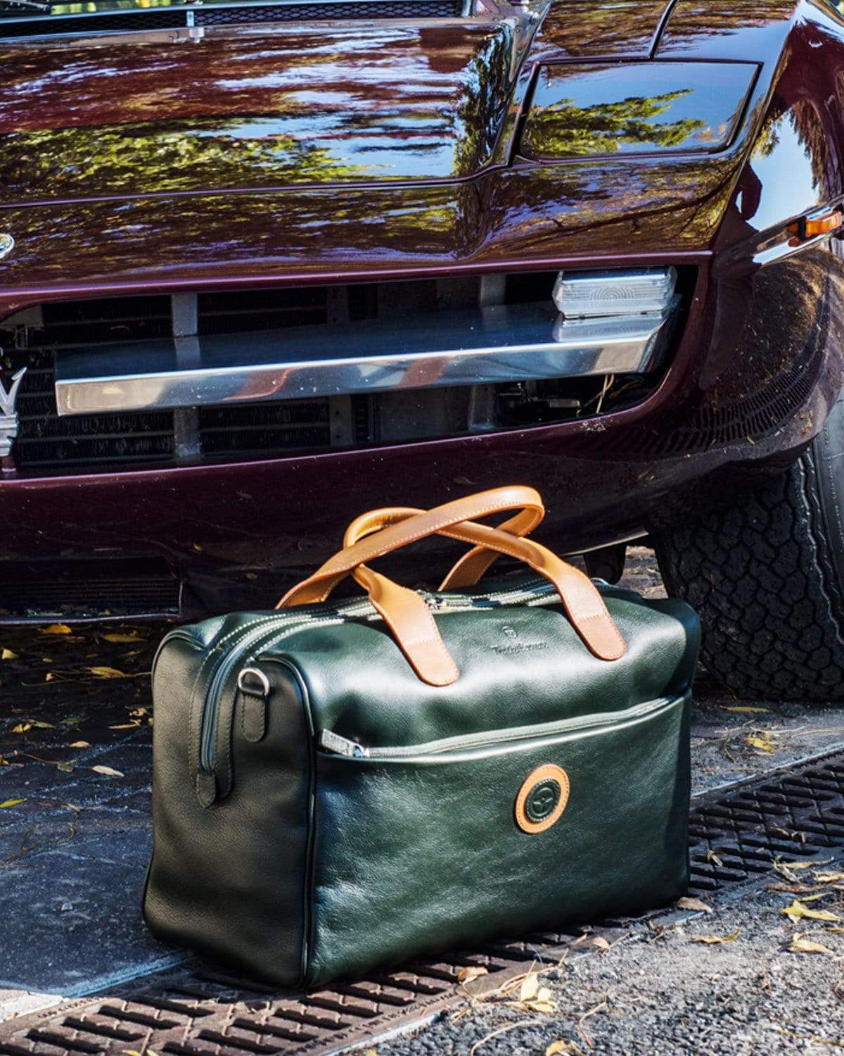 Globetrotter - Full-grain Leather Duffle Bag