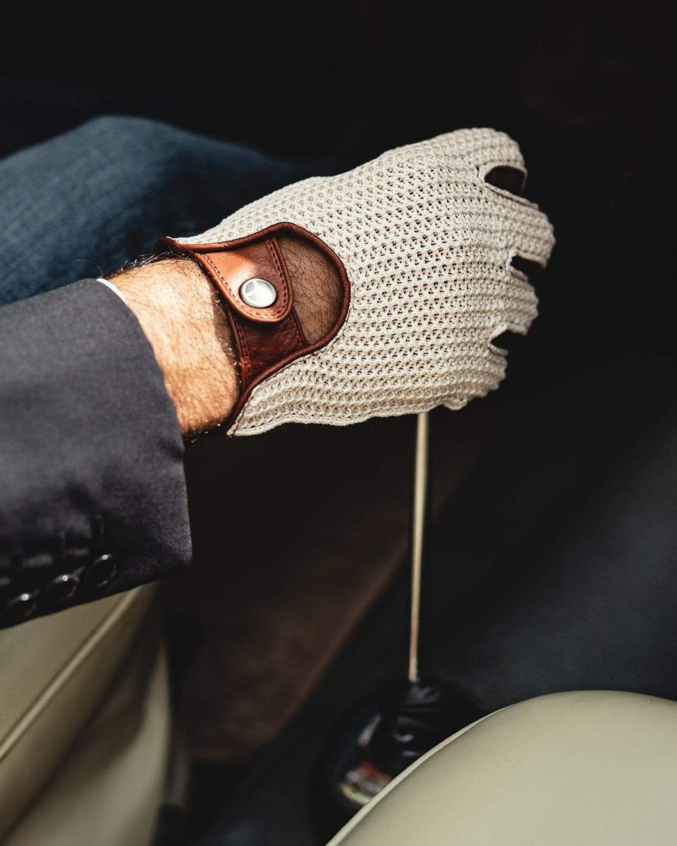 Heritage - Fingerless Stringback Driving Gloves - Cognac – THE OUTLIERMAN
