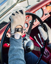 HERITAGE - Stringback Driving Gloves - Black