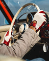HERITAGE - Stringback Driving Gloves - Red