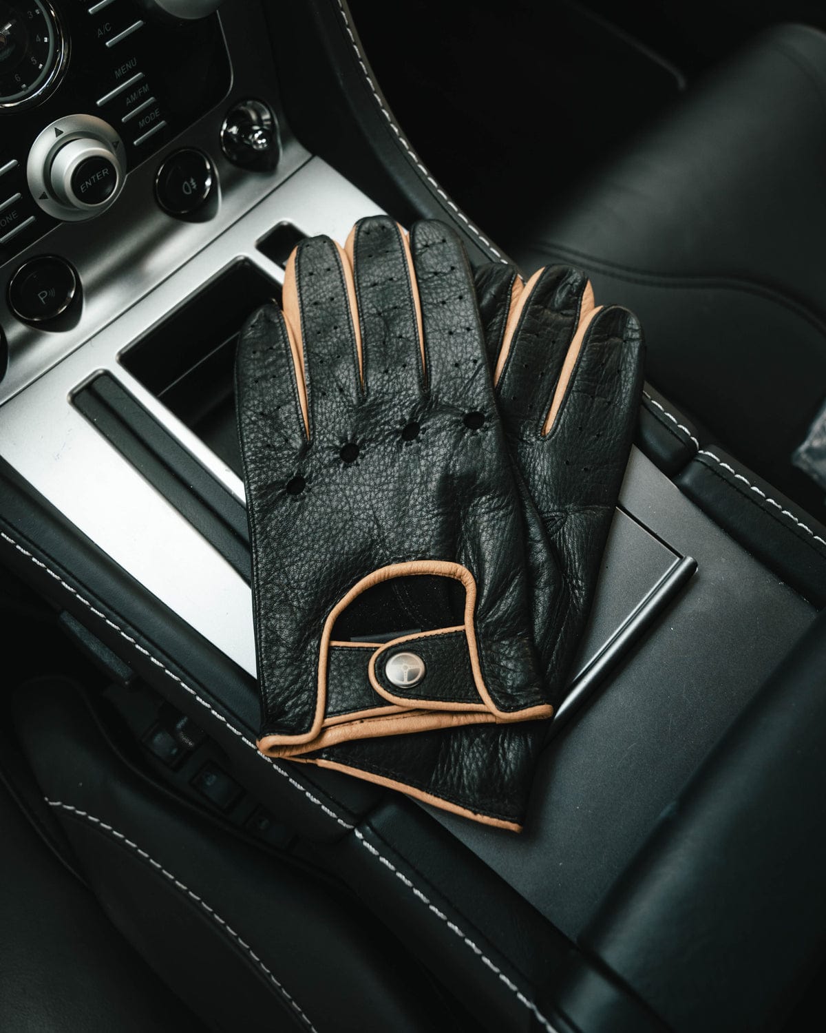 top gear gloves Top Gear - Deerskin Leather Driving Gloves
