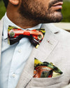 E-TYPE'S PORTRAIT - Silk Pocket Square