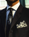 WORLD BEATER - Silk Tie - Black