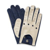 Pagani Limited Edition - Driving Gloves - Ivory/Cobalt Blue